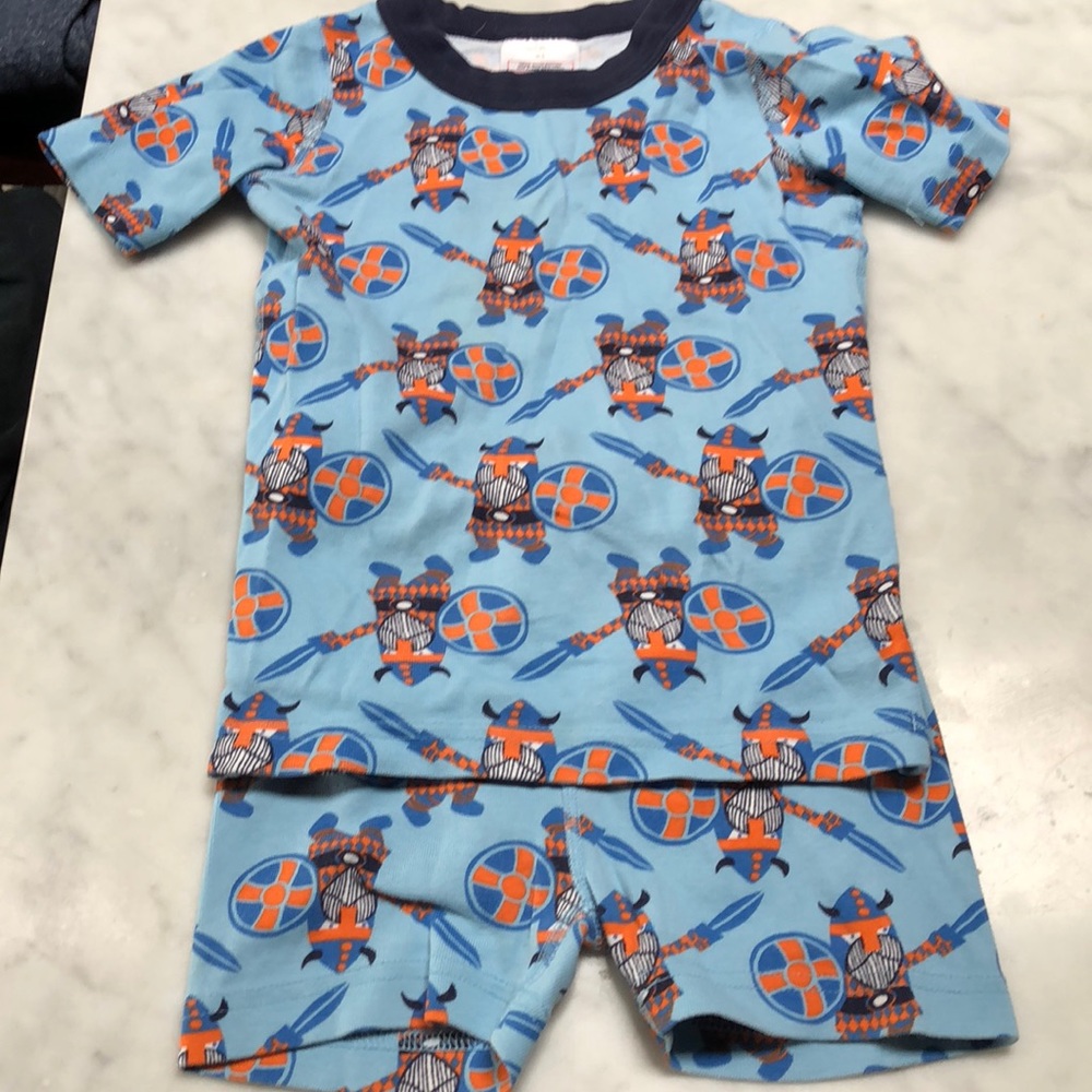 Hanna Andersson shorty Viking Jammies